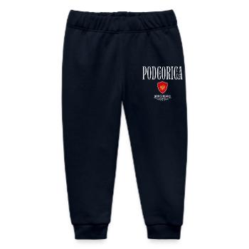 Ich liebe Podgorica, Podgorica Montenegro - Baby Organic Jogginghose Baby Tumbler von Stanley/Stella - Navy - Vorne