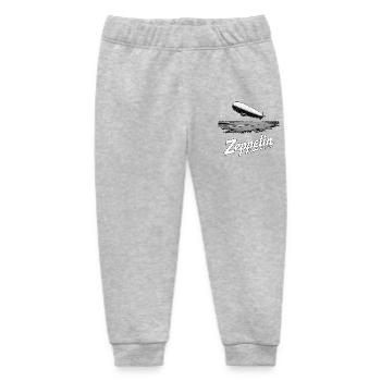 Zeppelin Luftschiff Retro Vintage - Baby Organic Jogginghose Baby Tumbler von Stanley/Stella - Grau meliert - Vorne