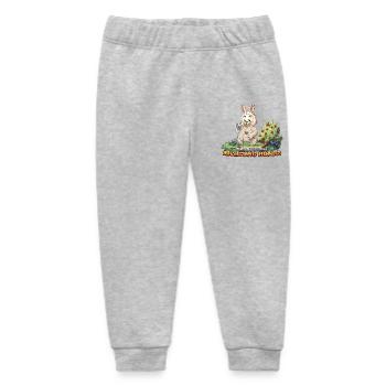 Siggi und der Zauberwald - Honig  - Baby Organic Jogginghose Baby Tumbler von Stanley/Stella - Grau meliert - Vorne
