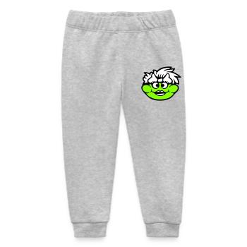 Frosch Frau Hübsch Kröte Lustig Weiblich Mädchen - Baby Organic Jogginghose Baby Tumbler von Stanley/Stella - Grau meliert - Vorne