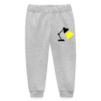 Schreibtischlampe Licht Idee - Baby Organic Jogginghose Baby Tumbler von Stanley/Stella - Grau meliert - Vorne