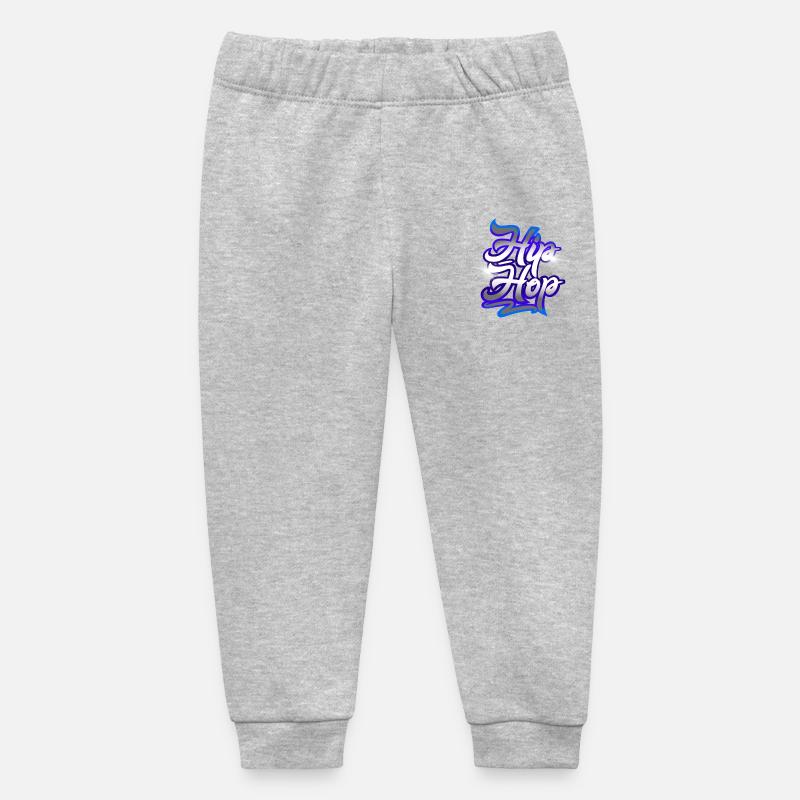 Hip hop - Pantalon de jogging bébé bio Stanley/Stella - gris chiné