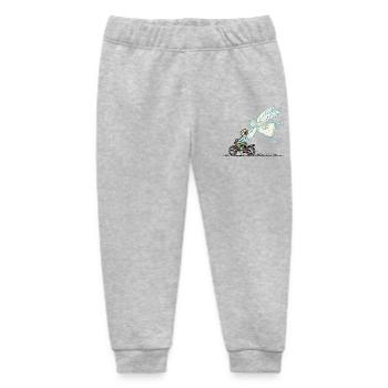 Guardian angel - Baby Organic Sweatpants by Stanley/Stella - heather grey - Front