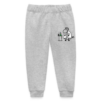 Chemieschaf - Baby Organic Jogginghose Baby Tumbler von Stanley/Stella - Grau meliert - Vorne