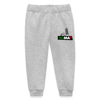 Rome? - Baby Organic Sweatpants by Stanley/Stella - heather grey - Front