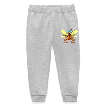 Fliege Yogi - Baby Organic Jogginghose Baby Tumbler von Stanley/Stella - Grau meliert - Vorne