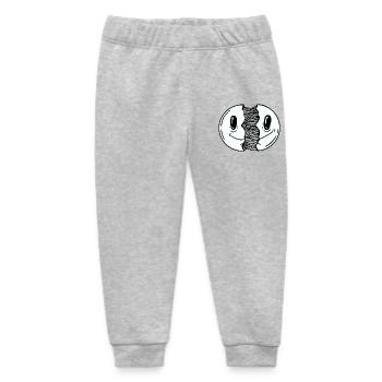 Smile Open - Baby Organic Sweatpants by Stanley/Stella - heather grey - Front