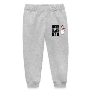 Dad of the year: Night of the living DAD - Baby Organic Jogginghose Baby Tumbler von Stanley/Stella - Grau meliert - Vorne