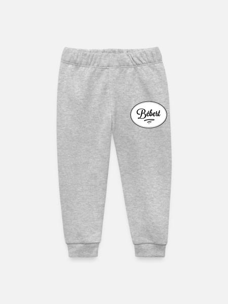 Bébert - Pantalon de jogging bébé bio Stanley/Stella - gris chiné