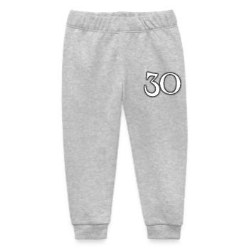 30 - Baby Organic Jogginghose Baby Tumbler von Stanley/Stella - Grau meliert - Vorne