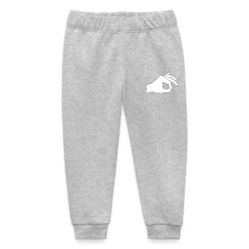 Reingeguckt - Baby Organic Jogginghose Baby Tumbler von Stanley/Stella - Grau meliert - Vorne