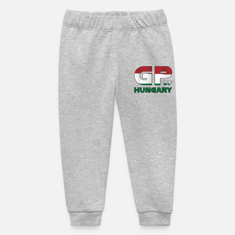 hungary_gp - Pantalon de jogging bébé bio Stanley/Stella - gris chiné