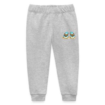 Blue Pretzel Bow Beach Flip-Flops - Baby Organic Jogginghose Baby Tumbler von Stanley/Stella - Grau meliert - Vorne