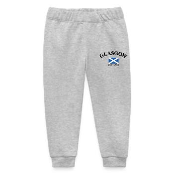 Glasgow, Schottland - Baby Organic Jogginghose Baby Tumbler von Stanley/Stella - Grau meliert - Vorne