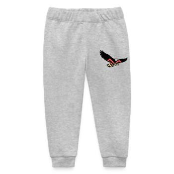 Adler Germany Fan Flag - Baby Organic Sweatpants by Stanley/Stella - heather grey - Front