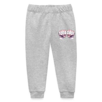 Feministische Fäuste - Baby Organic Jogginghose Baby Tumbler von Stanley/Stella - Grau meliert - Vorne