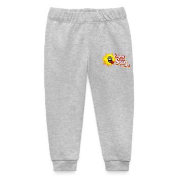 Enjoy the sun / Summer feeling / Retro-Look - Baby Organic Jogginghose Baby Tumbler von Stanley/Stella - Grau meliert - Vorne