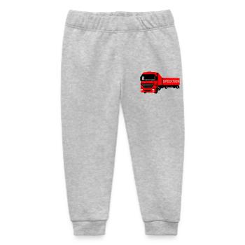 LKW - Baby Organic Jogginghose Baby Tumbler von Stanley/Stella - Grau meliert - Vorne