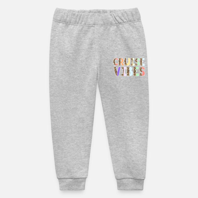 Croisière en bateau de croisière - Pantalon de jogging bébé bio Stanley/Stella - gris chiné