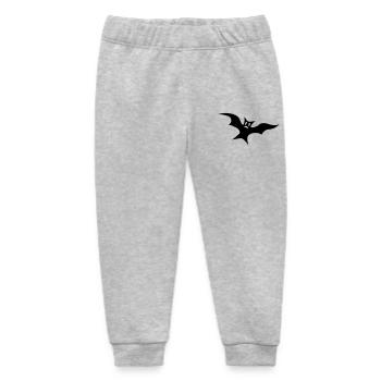 Bat - Baby Organic Sweatpants by Stanley/Stella - heather grey - Front