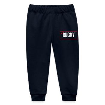 Team rugby red - Baby Organic Sweatpants by Stanley/Stella - navy - Front