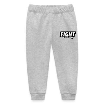 Jesus Faith Christ T-Shirt - Baby Organic Sweatpants by Stanley/Stella - heather grey - Front