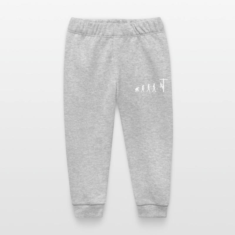 Evolution to network technology Baby Organic Sweatpants by Stanley/Stella
