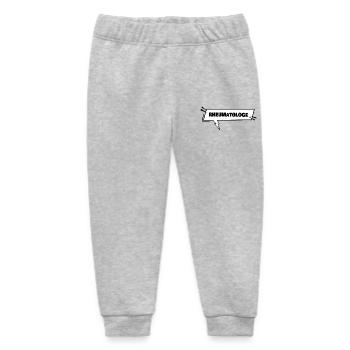 Rheumatologe als Ausbildung - Baby Organic Jogginghose Baby Tumbler von Stanley/Stella - Grau meliert - Vorne