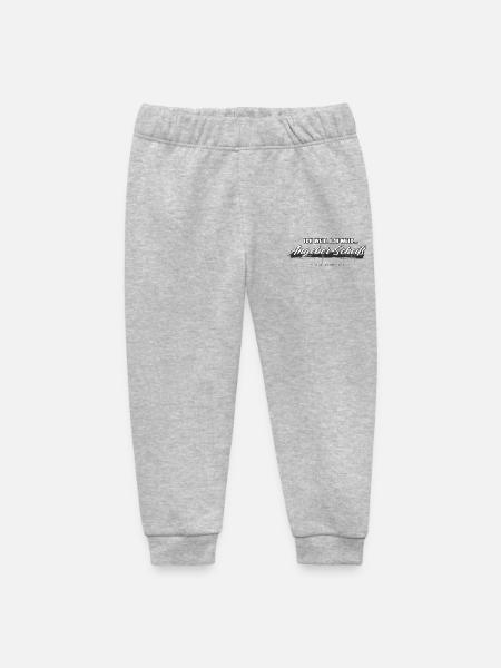 Angeber Scheiß - Baby Organic Jogginghose Baby Tumbler von Stanley/Stella - Grau meliert