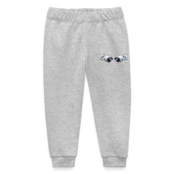 Surveillance Camera - Baby Organic Sweatpants by Stanley/Stella - heather grey - Front