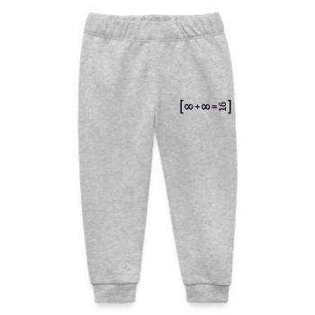 2.infinity - Baby Organic Sweatpants by Stanley/Stella - heather grey - Front