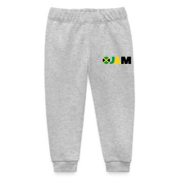 Jamaica - Baby Organic Sweatpants by Stanley/Stella - heather grey - Front