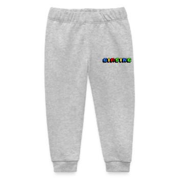 Giasing Pixel Giesing München 089 Minga - Baby Organic Jogginghose Baby Tumbler von Stanley/Stella - Grau meliert - Vorne