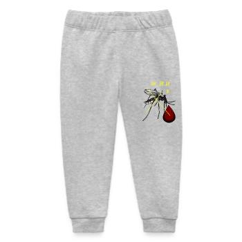 Mücken Plage Insekten Schädlinge Mücke Sommerzeit - Baby Organic Jogginghose Baby Tumbler von Stanley/Stella - Grau meliert - Vorne