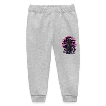 Halloween Satan Satanic Death Horror Spirit Ghosts - Baby Organic Sweatpants by Stanley/Stella - heather grey - Front