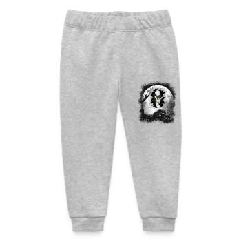 Engel Spirituell Schutzengel himmlisch Natur - Baby Organic Jogginghose Baby Tumbler von Stanley/Stella - Grau meliert - Vorne