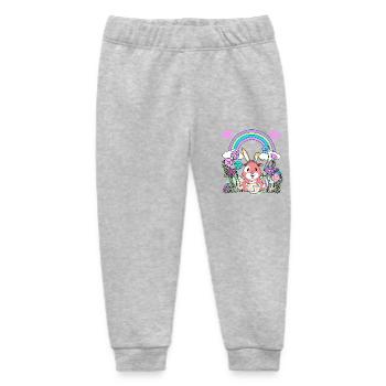 Ostern - Baby Organic Jogginghose Baby Tumbler von Stanley/Stella - Grau meliert - Vorne