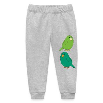 Budgie 2fold - Baby Organic Sweatpants by Stanley/Stella - heather grey - Front