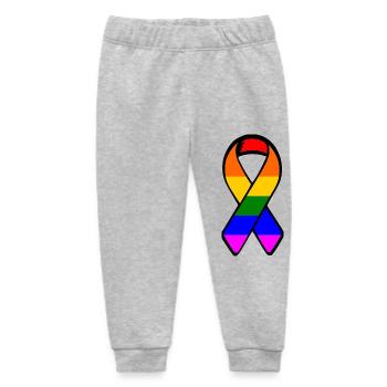 Lgbt - Baby Organic Jogginghose Baby Tumbler von Stanley/Stella - Grau meliert - Vorne