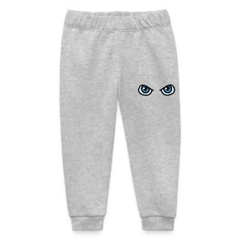 Augen - Baby Organic Jogginghose Baby Tumbler von Stanley/Stella - Grau meliert - Vorne