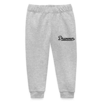 Batteur - Pantalon de jogging bébé bio Stanley/Stella - gris chiné - Devant