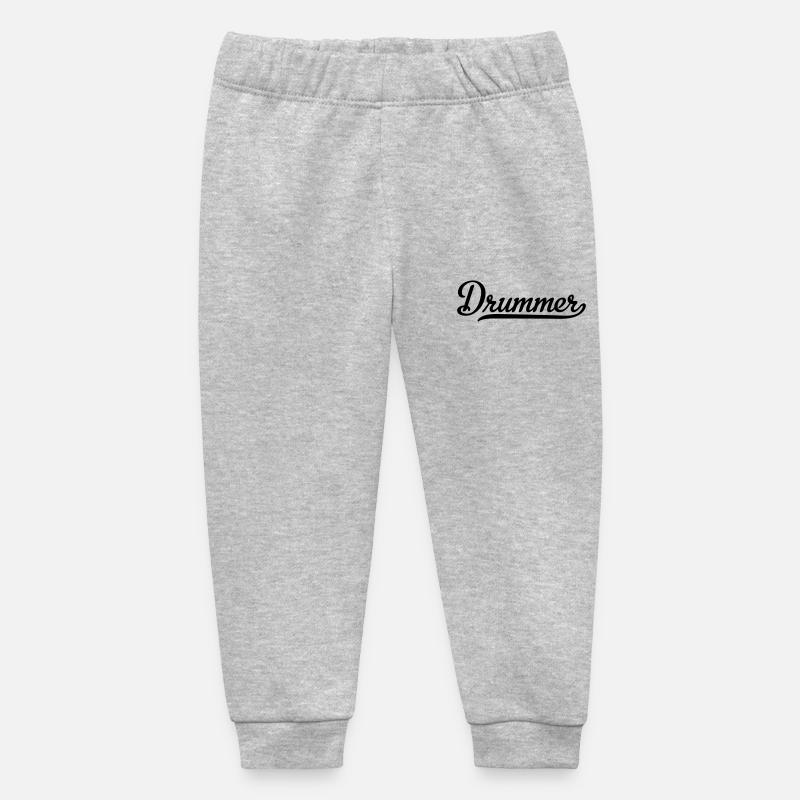 Batteur - Pantalon de jogging bébé bio Stanley/Stella - gris chiné