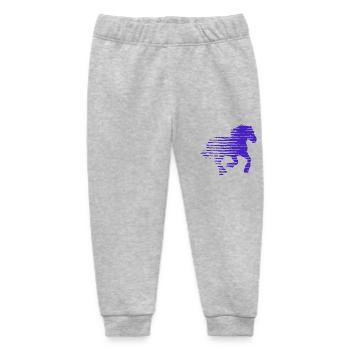 PFERD. FOHLEN. STUTE. TIER. TIERE. NATUR. - Baby Organic Jogginghose Baby Tumbler von Stanley/Stella - Grau meliert - Vorne