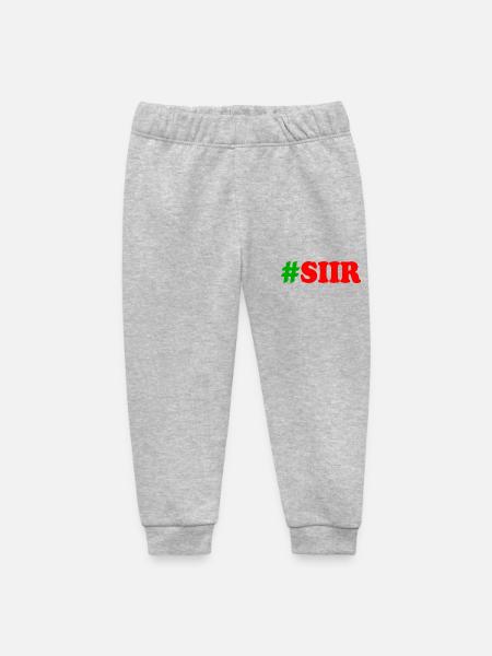 Siir sir - Baby Organic Jogginghose Baby Tumbler von Stanley/Stella - Grau meliert