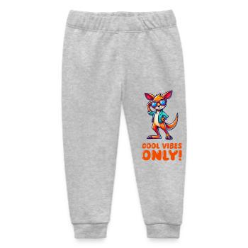 Kangaroo Comic Sonnenbrille - Baby Organic Jogginghose Baby Tumbler von Stanley/Stella - Grau meliert - Vorne