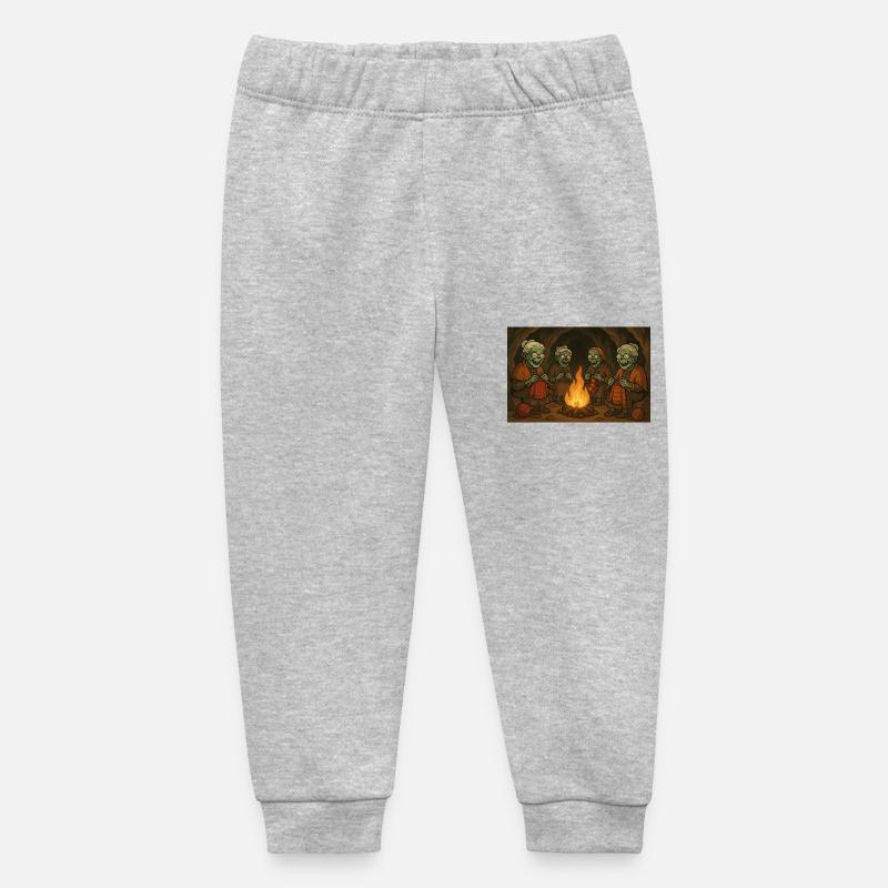1000019114 - Pantalon de jogging bébé bio Stanley/Stella - gris chiné