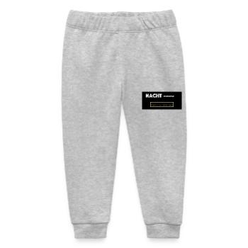Night Production Retro Gaming - Baby Organic Sweatpants by Stanley/Stella - heather grey - Front