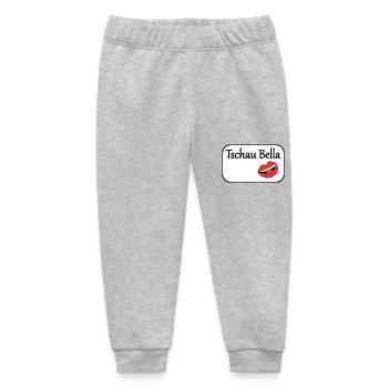 Tschau Bella - Baby Organic Jogginghose Baby Tumbler von Stanley/Stella - Grau meliert - Vorne