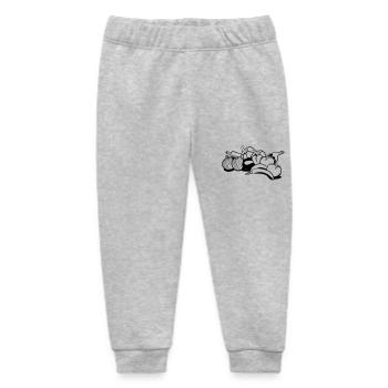 vegetables - Baby Organic Sweatpants by Stanley/Stella - heather grey - Front