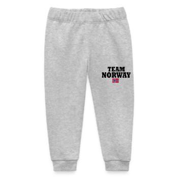 Norway - Baby Organic Sweatpants by Stanley/Stella - heather grey - Front